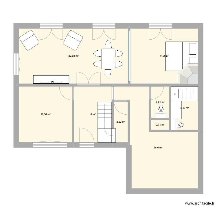 LaesAuthieux_V2. Plan de 0 pièce et 0 m2