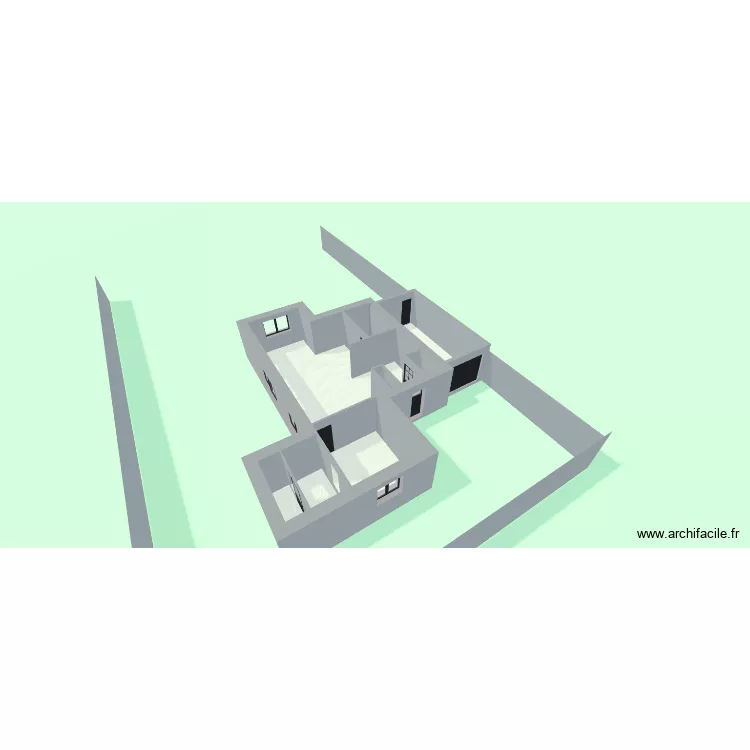 gouesnach jch. Plan de 8  et 90 m²