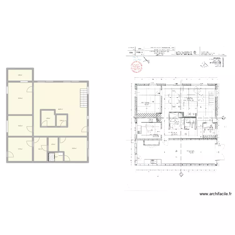 15012024maison ronquerolles . Plan de 