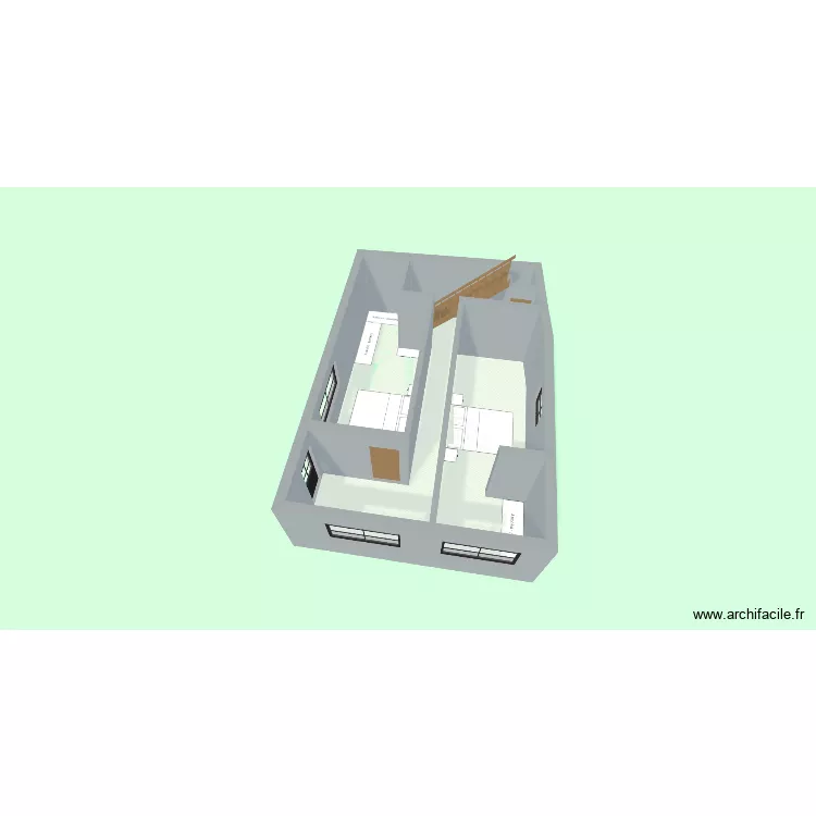 Faja de Ovelha 2. Plan de 5  et 95 m²