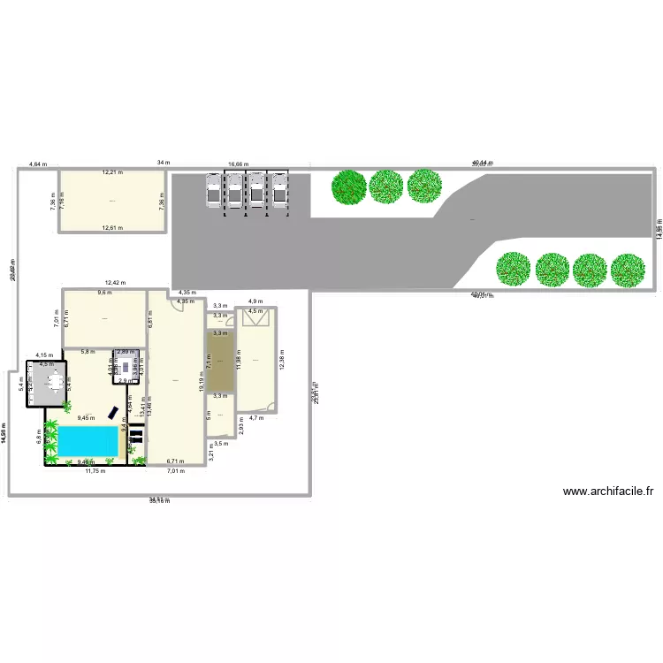 plan maison extension carport grande entree. Plan de 11 et 543 m² plan maison extension carport grande entree. Plan de 11 et 543 m²