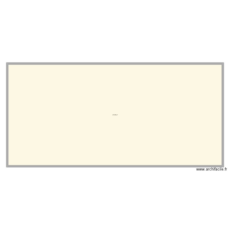 plan 1. Plan de 1 pièce et 412 m2