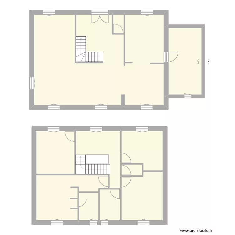 H&Auml;GGSTR&Ouml;M. Plan de 9  et 167 m²