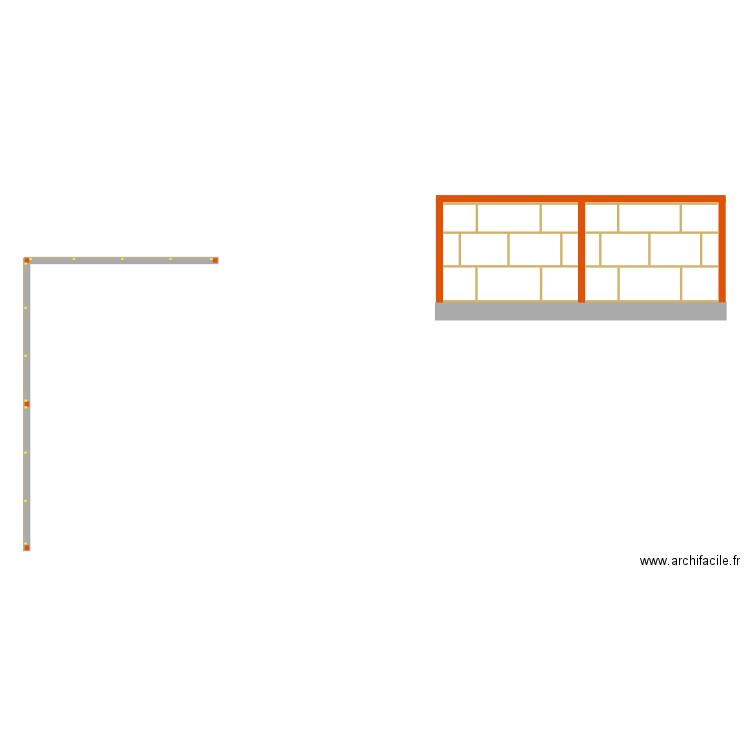Audoin. Plan de 0 pièce et 0 m2