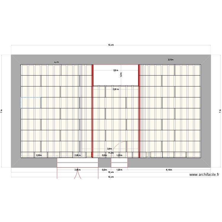 OSB. Plan de 0 pièce et 0 m2