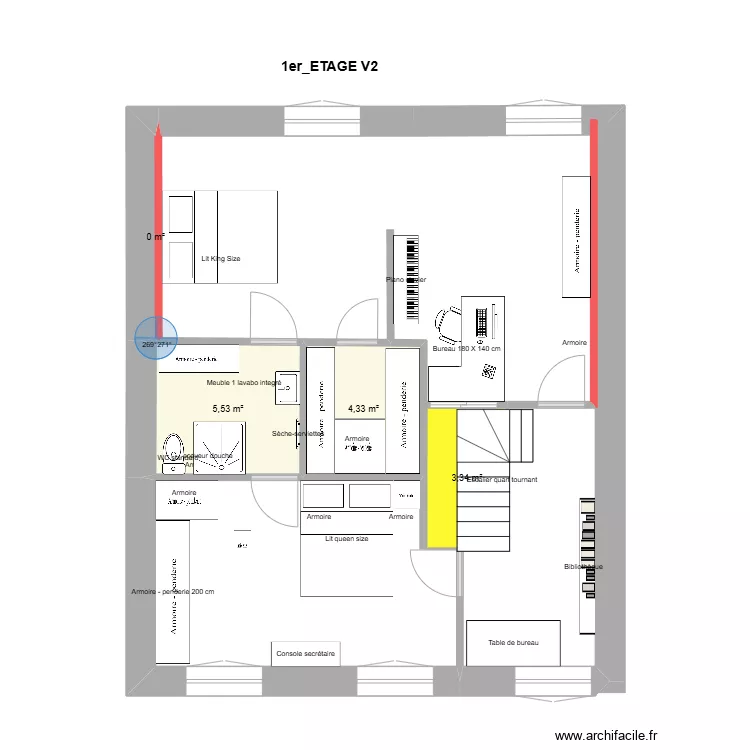 1er_ETAGE V2_K. Plan de 1er_ETAGE V2_K. Plan de