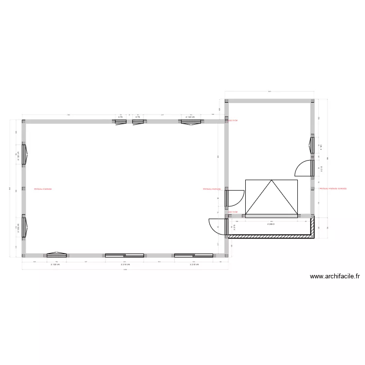 NERI  ELEVATION. Plan de 