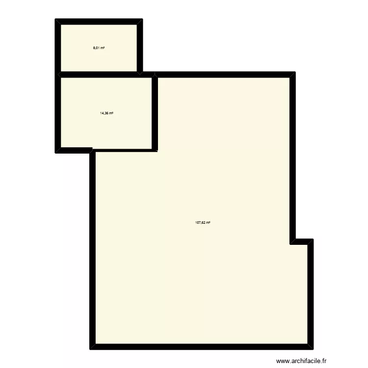 CONTE HOCHET. Plan de 3 et 130 m² CONTE HOCHET. Plan de 3 et 130 m²