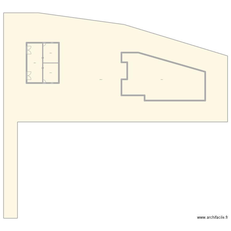 29 fenouillet. Plan de 5 pièces et 2207 m2