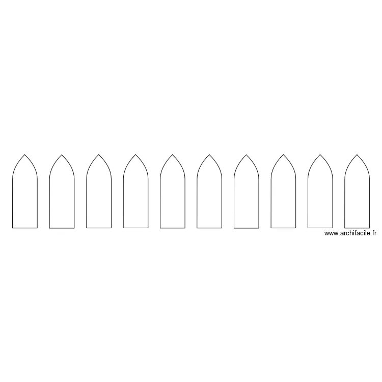Verri&egrave;res galerie palais de vic. Plan de 