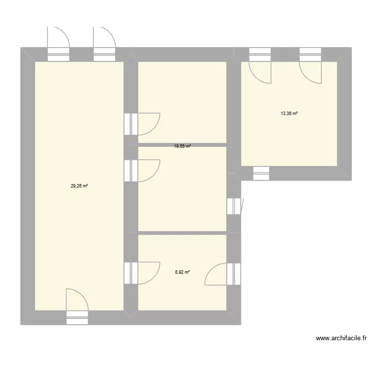 rezé. Plan de 4 et 71 m² rezé. Plan de 4 et 71 m²