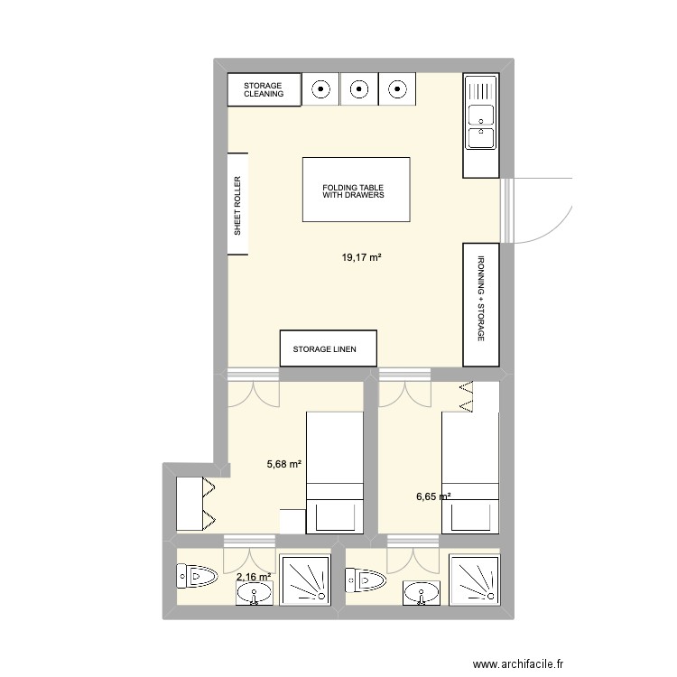 laundry - 2. Plan de 0 pièce et 0 m2