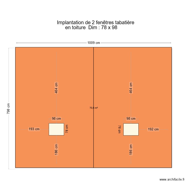Saliers toit 1. Plan de 0 pièce et 0 m2