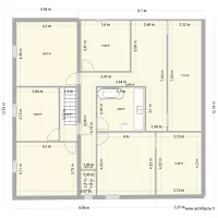 Plan 1er etage etche haurra