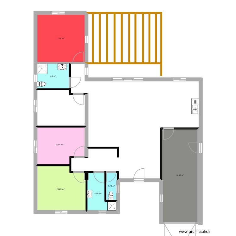 Plan IT 29/09/2025. Plan de 7 pièces et 67 m2