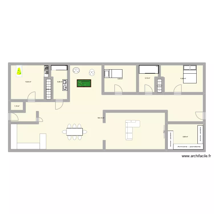 Breuil 2. Plan de 10 et 160 m² Breuil 2. Plan de 10 et 160 m²