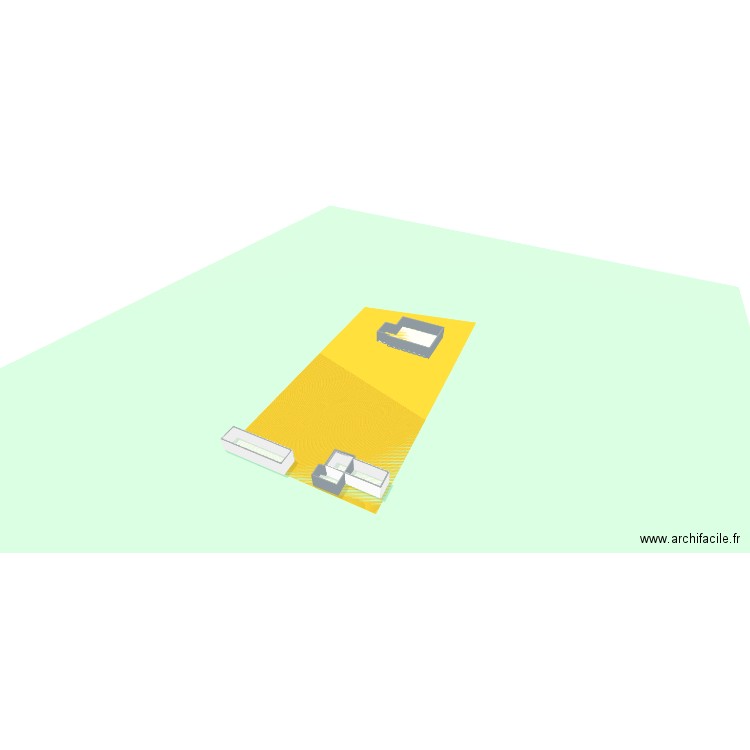 DPC3. Plan de 5 pièces et 132 m2