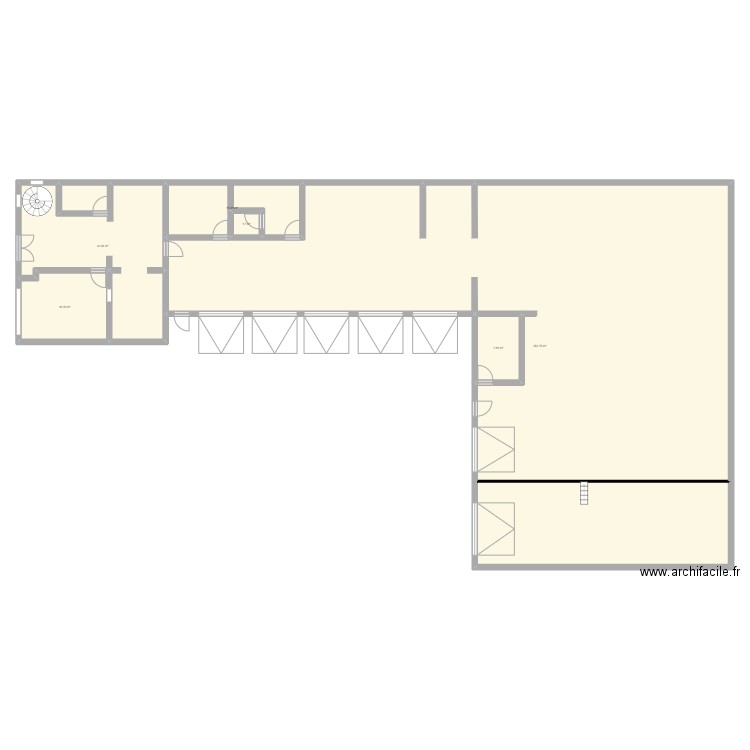 RDC centenero. Plan de 0 pièce et 0 m2