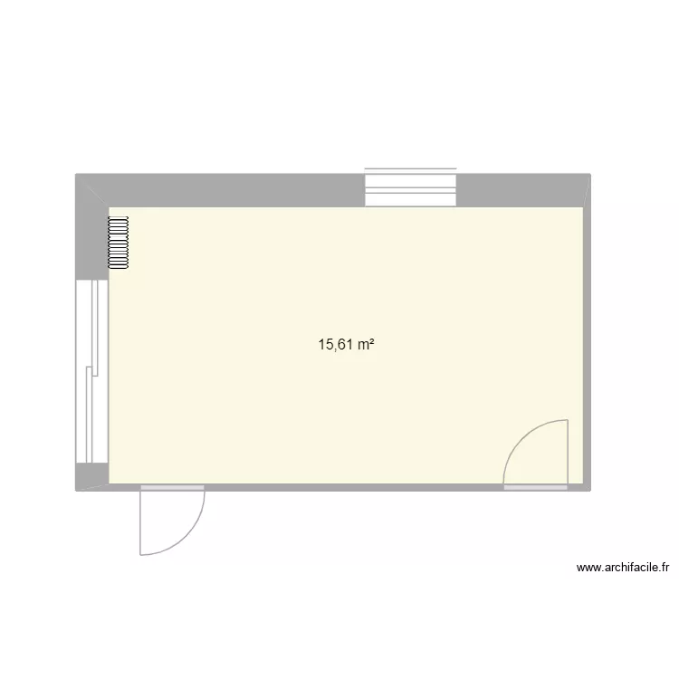 cuisine. Plan de 1 et 16 m² cuisine. Plan de 1 et 16 m²