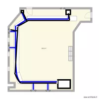plan architectural du réseau de la Salle AB202