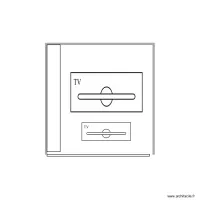 Mur t&eacute;l&eacute; 50 pouces