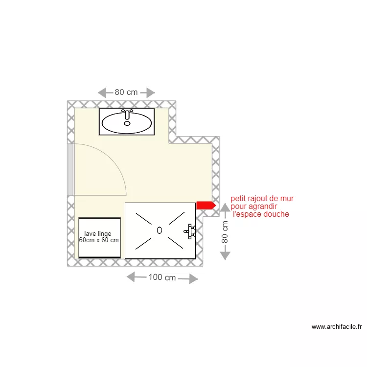 Nicoud Benjamin . Plan de 