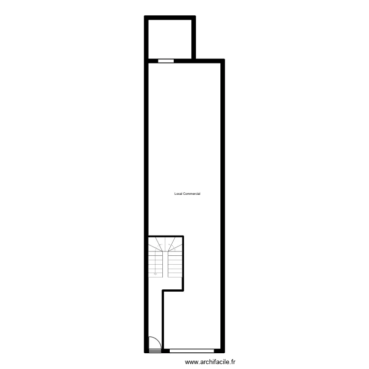 LAFOREST - Maison. Plan de 