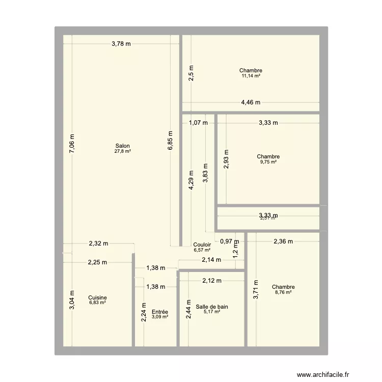 PLAN18. Plan de 9 et 82 m² PLAN18. Plan de 9 et 82 m²