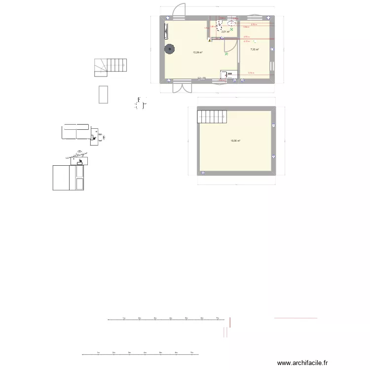 tiny house nico 2. Plan de 4 et 43 m² tiny house nico 2. Plan de 4 et 43 m²