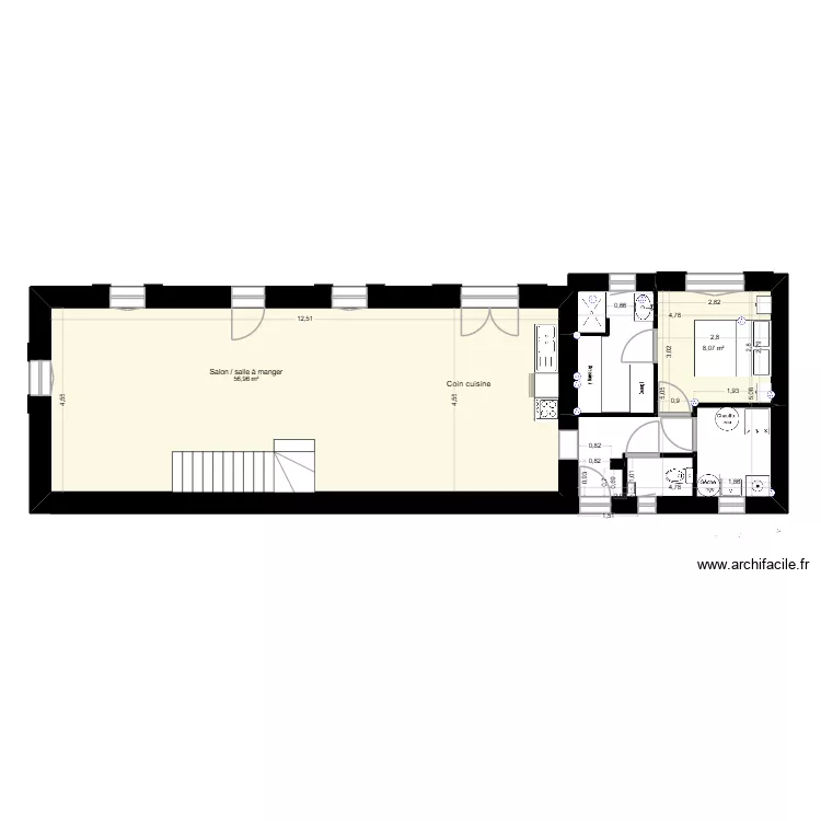 Balansun RDC.7. Plan de 4 et 156 m² Balansun RDC.7. Plan de 4 et 156 m²