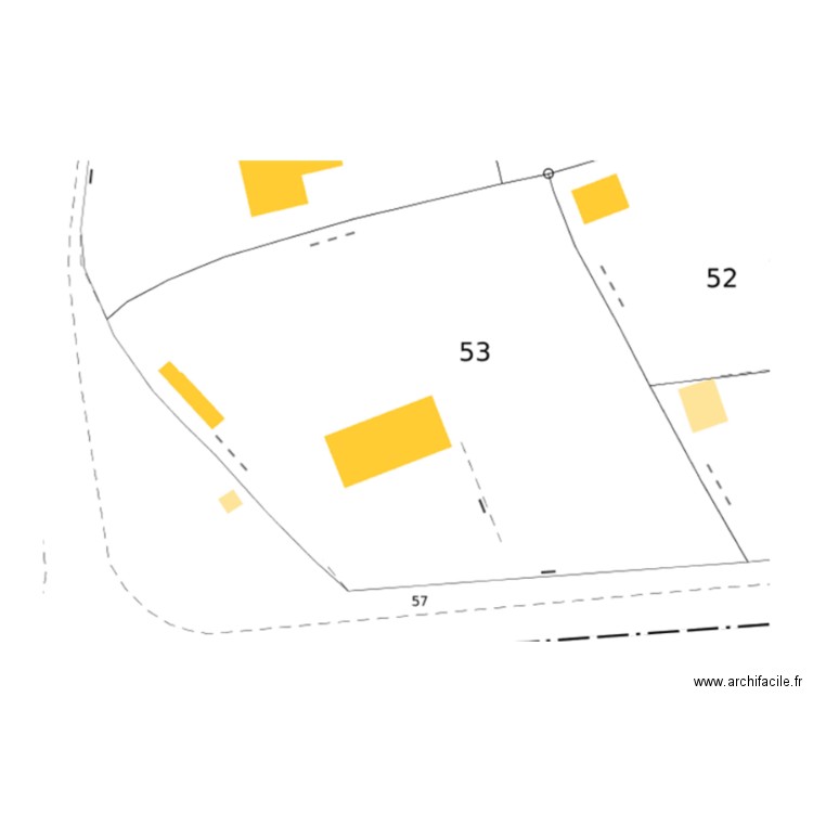 57-Plan de Masse-01. Plan de 0 pièce et 0 m2
