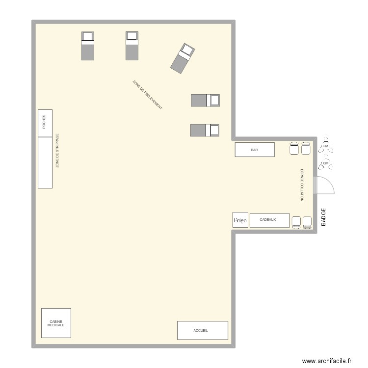 ENTRA. Plan de 1 pièce et 148 m2