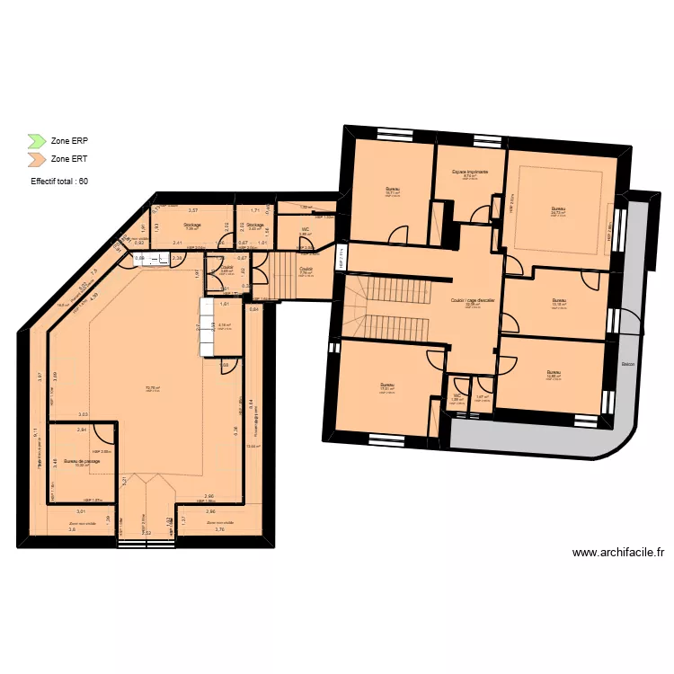 Tarbes 9 R+2 - cuisine. Plan de 27 et 297 m² Tarbes 9 R+2 - cuisine. Plan de 27 et 297 m²