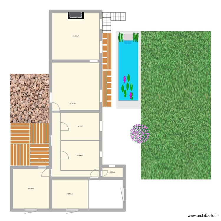 la roque. Plan de 0 pièce et 0 m2 la roque. Plan de 0 pièce et 0 m2
