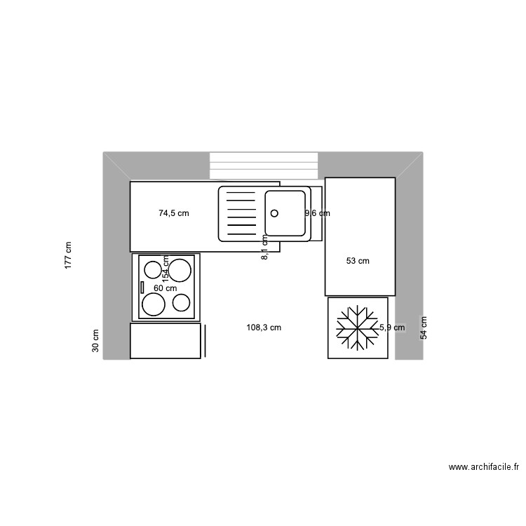 CUISINE Vial LANFRANCO-2. Plan de 0 pièce et 0 m2