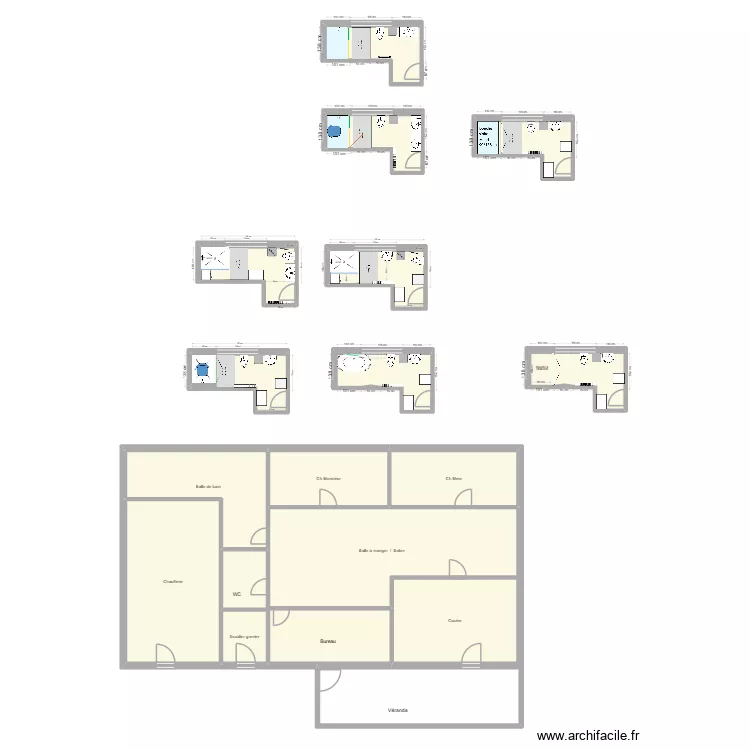 Cl&eacute;m SANDEL/. Plan de 