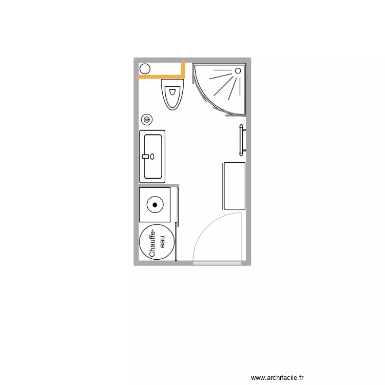 passy sdb ''projet''. Plan de 