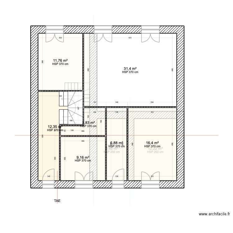 FRITZ. Plan de 36 pièces et 627 m2