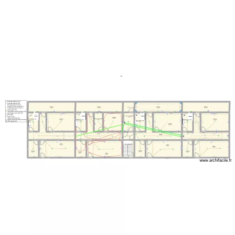 &eacute;lectricit&eacute; &. Plan de 