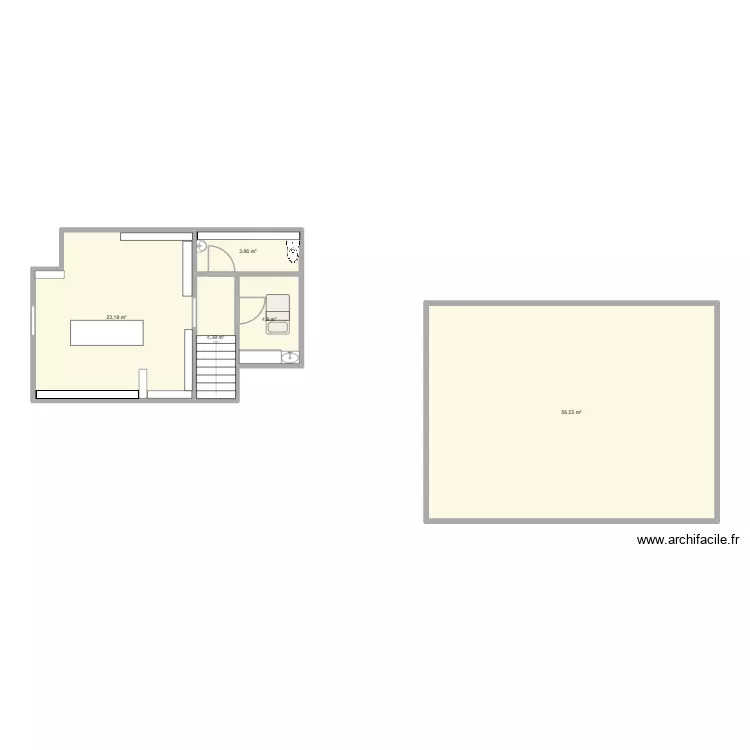 institut. Plan de 5 Pièces et 93 m² institut. Plan de 5 Pièces et 93 m²