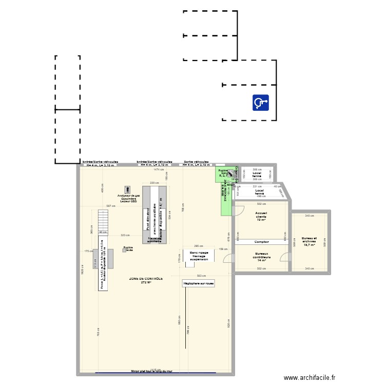 CCT VL SECURAUTO WOIPPY 57ABWW. Plan de 5 pièces et 336 m2