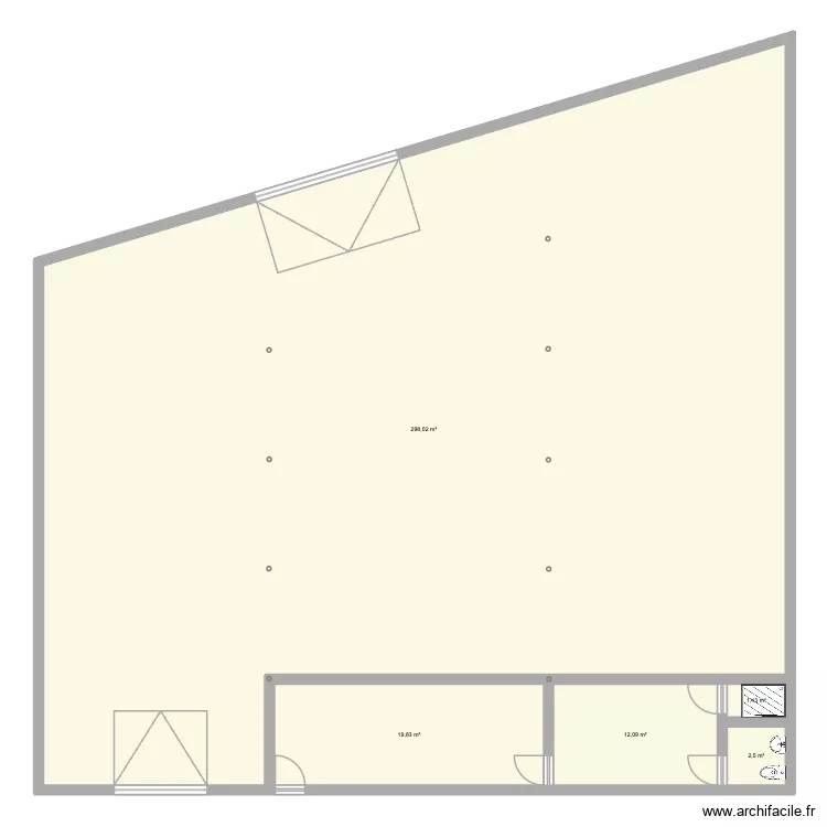 4S Maousse 4. Plan de 5 et 334 m² 4S Maousse 4. Plan de 5 et 334 m²