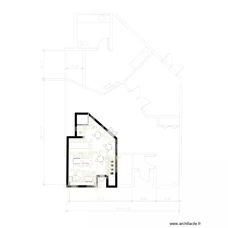 LocalRacine meuble. Plan de 