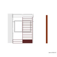 escalier de face