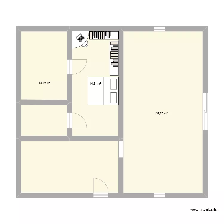 DnD chambre hotel. Plan de DnD chambre hotel. Plan de