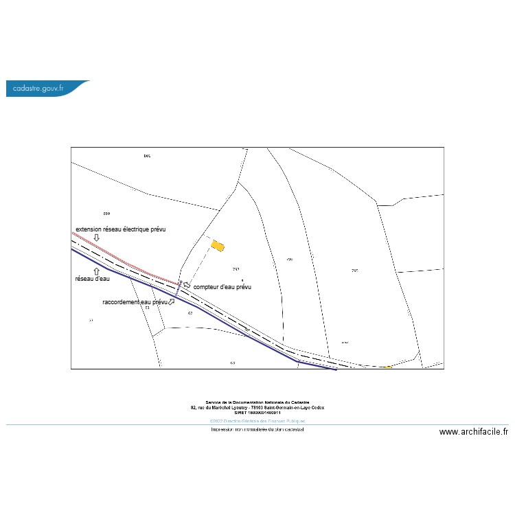 plan enedis. Plan de 0 pièce et 0 m2
