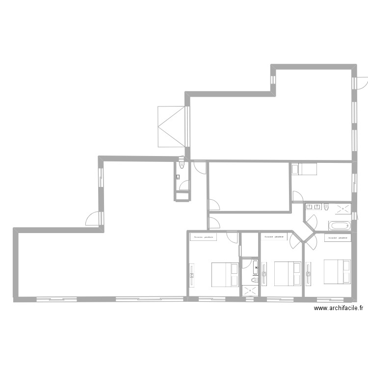 sillans A. Plan de 0 pièce et 0 m2