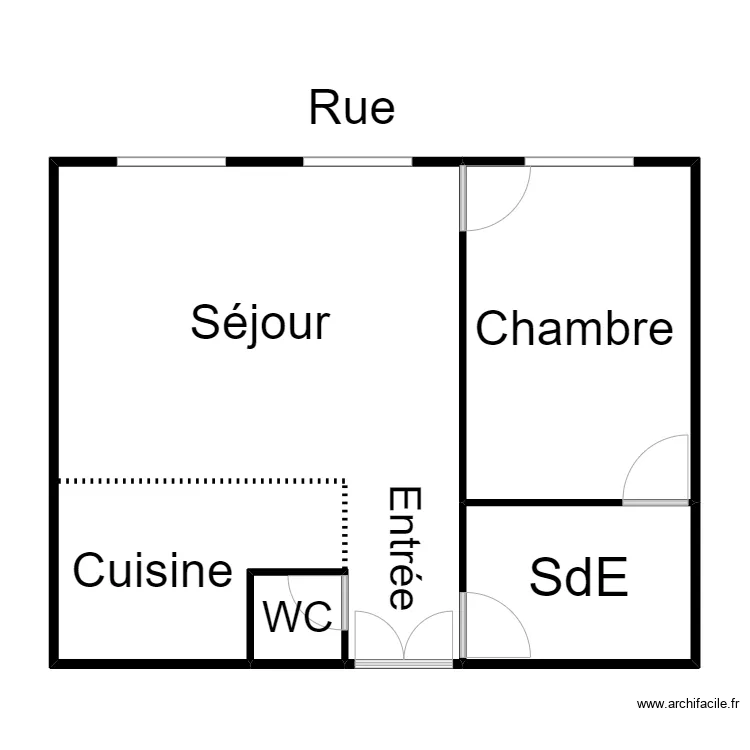 DESCHAMPS LUCIE. Plan de 