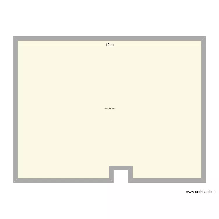 maison. Plan de 1 et 107 m² maison. Plan de 1 et 107 m²