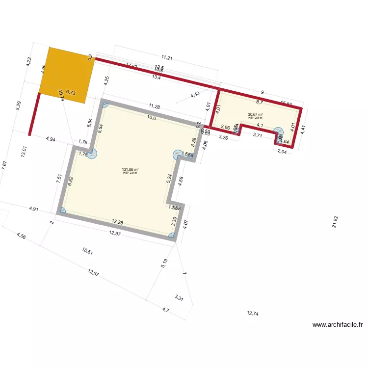 Maison Benesse. Plan de Maison Benesse. Plan de